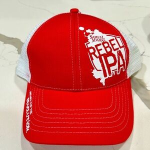 Sam Adams rebel IPA trucker hat, new without tags